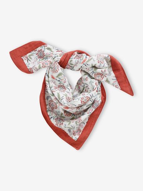 Printed Scarf, 'Mother's Day' Capsule Collection, Women/Girls vanilla - vertbaudet enfant 