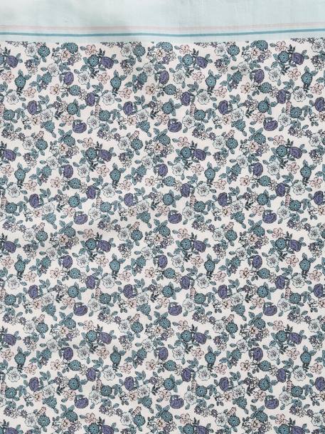 Foulard imprimé fleurs fille vert - vertbaudet enfant 