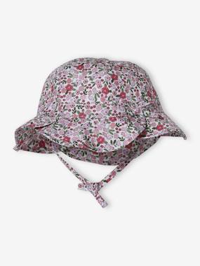 Baby-Accessories-Printed Hat for Baby Girls