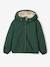 Coupe-vent garçon doublé sherpa à capuche caramel+kaki+marine+olive - vertbaudet enfant 