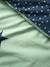 Children's Duvet Cover + Pillowcase Set, DREAM BIG, basics Green/Print - vertbaudet enfant 