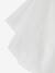 Robe cérémonie fille satin de coton à volants blanc+écru+rose pâle+vert sauge - vertbaudet enfant 