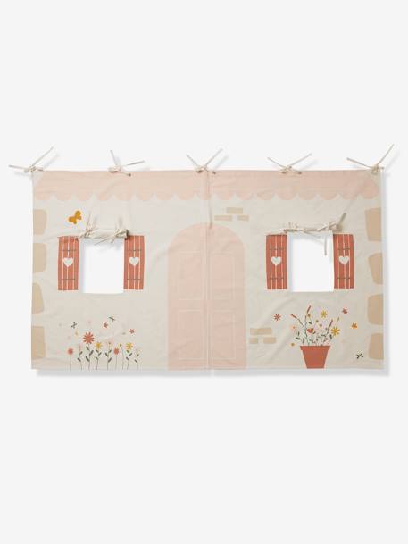 Knight Bed Tent for Medium Height Loft Bed, Everest printed white - vertbaudet enfant 