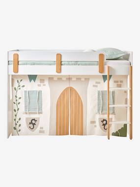 -Tente de lit Chevalier pour lit mezzanine mi hauteur ligne Everest