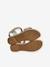 Hook-and-Loop Sandals for Children, Designed for Autonomy printed beige - vertbaudet enfant 