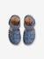 Sandales scratchées enfant collection maternelle bleu jean - vertbaudet enfant 