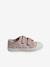 Baskets scratchées toile fille collection maternelle rose imprimé - vertbaudet enfant 