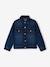 Veste en jean personnalisable fille bleu jean - vertbaudet enfant 