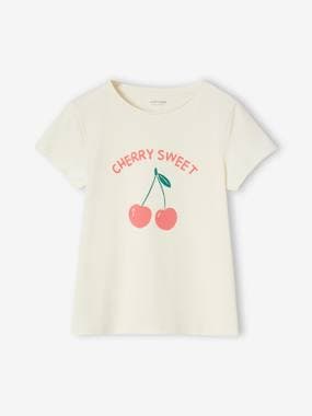 T-Shirt with Message, for Girls  - vertbaudet enfant