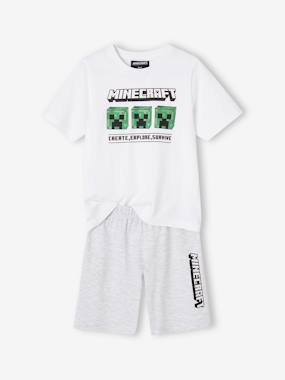 Pyjashort bicolore garçon Minecraft®  - vertbaudet enfant