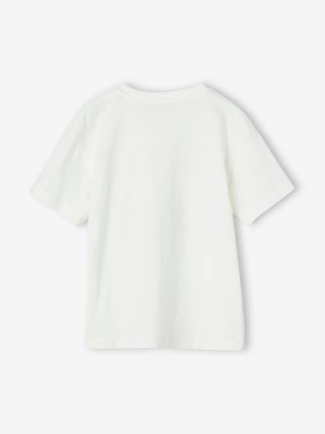 T-Shirt with Scooter Motif for Boys white - vertbaudet enfant 
