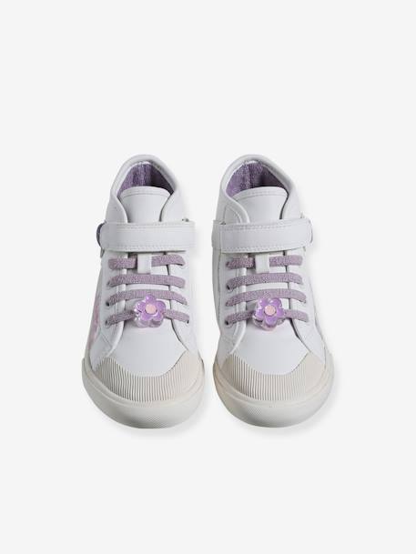 High-Top Trainers for Girls, Designed for Autonomy white - vertbaudet enfant 