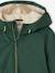 Coupe-vent garçon doublé sherpa à capuche caramel+kaki+marine+olive - vertbaudet enfant 