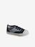 Trainers in Striped Fabric with Elasticated Laces, for Babies striped blue - vertbaudet enfant 
