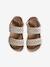 Sandals with Crochet-Effect Straps for Children beige - vertbaudet enfant 