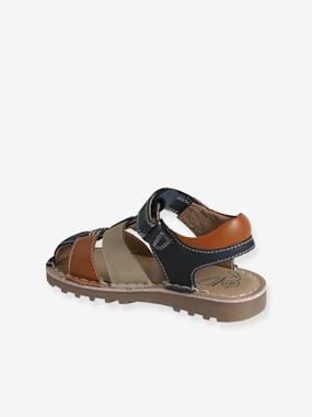 Chaussures-Sandales scratchées cuir enfant collection maternelle