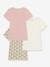 Pack of 3 Short Sleeve T-Shirts by PETIT BATEAU old rose - vertbaudet enfant 
