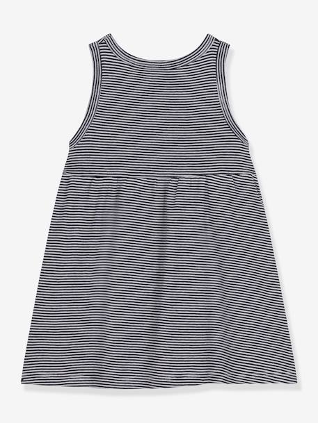 Sleeveless Dress for Babies by PETIT BATEAU blue - vertbaudet enfant 