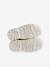 High Top Fabric Trainers, Lug Soles, for Girls pale yellow - vertbaudet enfant 