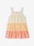 Strappy Colourblock Dress for Babies peach - vertbaudet enfant 