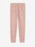Lot de 2 leggings fille Basics indigo+kaki+marron imprimé+vert sauge - vertbaudet enfant 