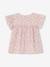 Ensemble fille blouse short en gaze de coton jaune pastel+lilas+vanille - vertbaudet enfant 