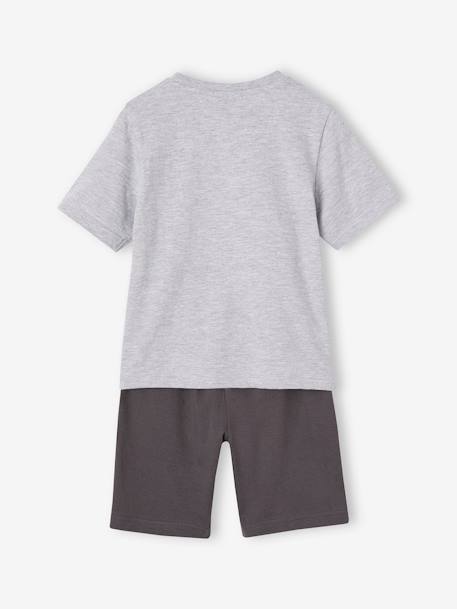 Pyjashort bicolore garçon Super Mario® anthracite - vertbaudet enfant 