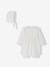Occasion Wear Ensemble for Babies: Dress, Bloomers and Bonnet white - vertbaudet enfant 