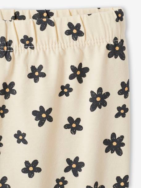 Ensemble sweat + legging fille écru - vertbaudet enfant 