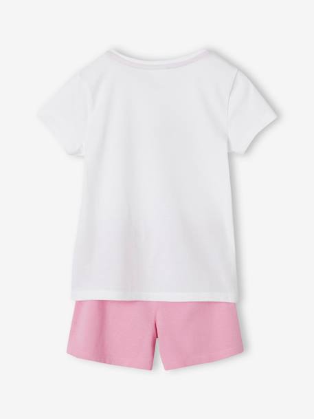 Two-Tone Pyjamas for Girls, Disney®'s Minnie Mouse rose - vertbaudet enfant 