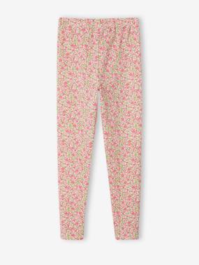 Lot de 2 leggings fille Basics - vertbaudet enfant Fille-Lot de 2 leggings fille Basics