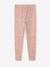 Lot de 2 leggings fille Basics indigo+kaki+marron imprimé+vert sauge - vertbaudet enfant 