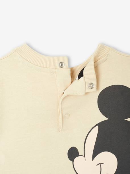 Mickey Mouse Sweatshirt for Babies, by Disney® ecru - vertbaudet enfant 