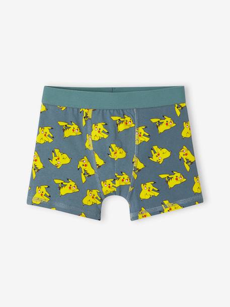 Pack of 3 Pokémon® Boxer Shorts for Children green - vertbaudet enfant 
