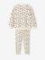 Ensemble sweat + legging fille écru - vertbaudet enfant 