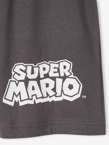 Pyjashort bicolore garçon Super Mario anthracite - vertbaudet enfant 