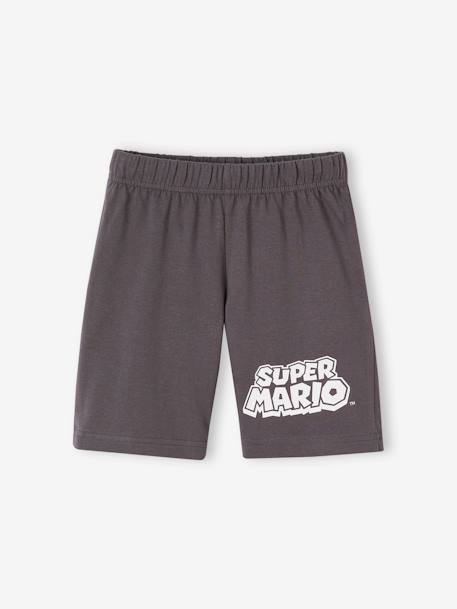 Pyjashort bicolore garçon Super Mario anthracite - vertbaudet enfant 