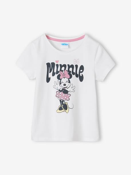 Two-Tone Pyjamas for Girls, Disney®'s Minnie Mouse rose - vertbaudet enfant 