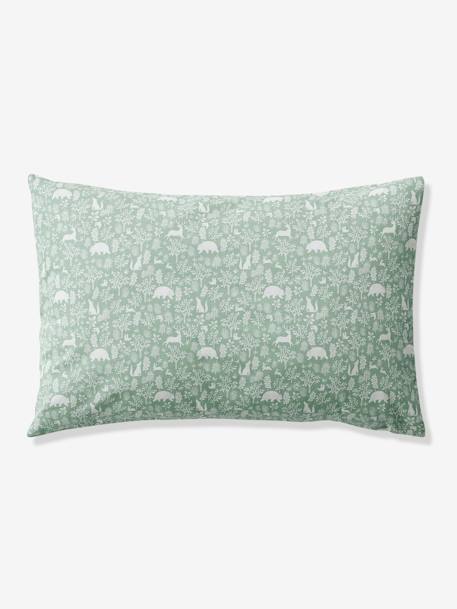 Pillowcase for Babies, In the Woods sage green - vertbaudet enfant 