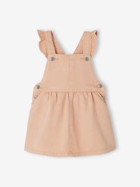 Baby-Dungaree Dress with Frilly Straps for Babies