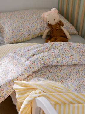 -Housse de couette bébé réversible GIVERNY