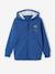 Sports Jacket with Hood & Fancy Crest blue - vertbaudet enfant 