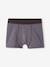 Lot de 5 boxers stretch graphiques garçon en coton bio écru - vertbaudet enfant 