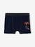 Lot de 5 boxers stretch basket garçon en coton bio gris chiné - vertbaudet enfant 