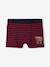Lot de 5 boxers stretch basket garçon en coton bio gris chiné - vertbaudet enfant 