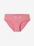 Pack of 4 Magnolia Briefs in Organic Cotton, for Girls peony pink - vertbaudet enfant 