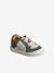 Leather Trainers with Laces & Zips for Babies ecru - vertbaudet enfant 