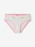 Pack of 4 Magnolia Briefs in Organic Cotton, for Girls peony pink - vertbaudet enfant 