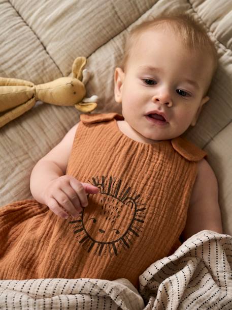 Gigoteuse été ETHNIC ocre+vert sauge - vertbaudet enfant 