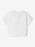 Grandad-Style T-Shirt in Cotton Gauze for Newborns ecru - vertbaudet enfant 